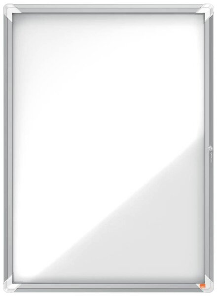 nobo Schaukasten silber 9x DIN A4 75,2 x 4,5 x 100,0 cm, 1 St.