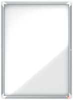 nobo Schaukasten silber 9x DIN A4 75,2 x 4,5 x 100,0 cm,...