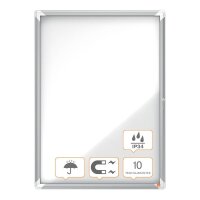 nobo Schaukasten silber 9x DIN A4 75,2 x 4,5 x 100,0 cm,...