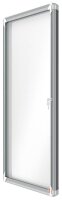 nobo Schaukasten silber 9x DIN A4 75,2 x 4,5 x 100,0 cm, 1 St.