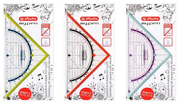 Pelikan Geometrie-Dreieck my.pen 16,0 cm