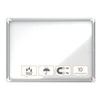 nobo Schaukasten silber 8x DIN A4 97,2 x 4,5 x 69,2 cm, 1...