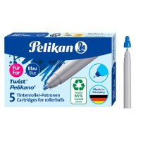 Pelikan Tintenrollerminen blau 5 St.