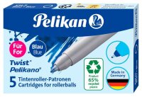 Pelikan Tintenrollerminen blau 5 St.