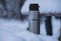THERMOS® Isolierflasche Stainless King Edelstahl/schwarz 700,0 ml, 1 St.