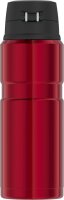 THERMOS® Isolierflasche Stainless King rot, schwarz 700,0 ml, 1 St.