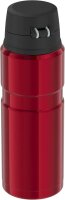 THERMOS® Isolierflasche Stainless King rot, schwarz 700,0 ml, 1 St.