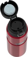THERMOS® Isolierflasche Stainless King rot, schwarz 700,0 ml, 1 St.