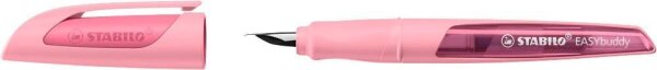 STABILO EASYbuddy Pastel Patronenfüller rosiges rouge M (mittel), 1 St.