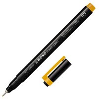 Tombow MONOdrawing Fineliner gelb 0,35 mm, 1 St.