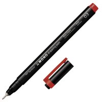 Tombow MONOdrawing Fineliner rot 0,35 mm, 1 St.
