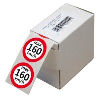 EICHNER Aufkleber Geschwindigkeit 160 km/h,...