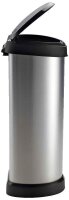 curver DECOBIN Mülleimer 40,0 l silbermetallic  ( 240641 )