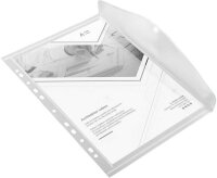 EICHNER Dokumententaschen DIN A4 transparent glatt, 10 St.