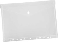 EICHNER Dokumententaschen DIN A4 transparent glatt, 10 St.