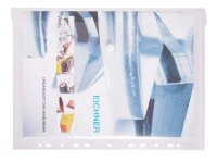 EICHNER Dokumententaschen DIN A4 transparent glatt, 10 St.