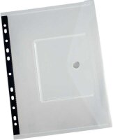 EICHNER Dokumententaschen CD DIN A4 transparent glatt, 5 St.