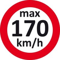 EICHNER Aufkleber Geschwindigkeit 170 km/h,...