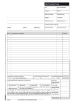 EICHNER Kfz-Auftrag Formulare, 1 Block