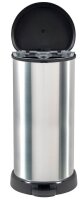 curver DECOBIN Mülleimer 40,0 l silbermetallic  (...