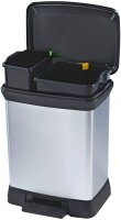 curver DECOBIN DUO Mülltrenner 10,0 + 18,0 l...