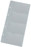 EICHNER Visitenkartenhüllen schmal DIN A5 transparent glatt, 10 St.