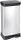 curver DECOBIN SLIM BIN Mülleimer 50,0 l silbermetallic  ( 240643 )