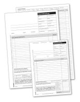 EICHNER Kfz-Auftrag Formulare, 500 St.