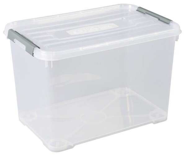 3 curver HANDY Aufbewahrungsboxen 65,0 l transparent 60,0 x 40,0 x 38,8 cm  (  )