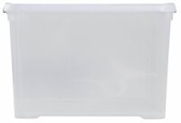 3 curver HANDY Aufbewahrungsboxen 65,0 l transparent 60,0 x 40,0 x 38,8 cm  (  )