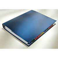 LEITZ 4210 Ringbuch 2-Ringe blau 4,0 cm DIN A4, 1 St.