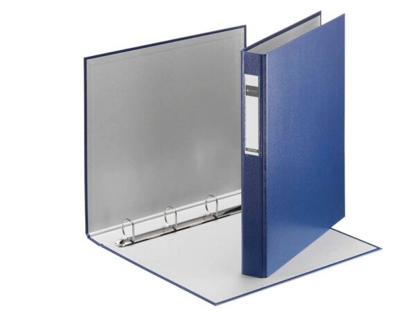 LEITZ 4212 Ringbuch 4-Ringe blau 4,0 cm DIN A4, 1 St.