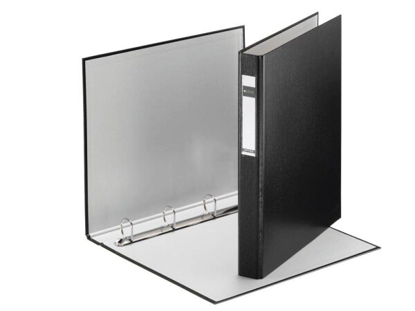 LEITZ 4212 Ringbuch 4-Ringe schwarz 4,0 cm DIN A4, 1 St.