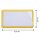 EICHNER Etikettentaschen gelb 10,0 x 5,8 cm, 50 St.