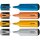 maped FLUO PEPS METALLIC GLITTER  Textmarker farbsortiert, 4 St.