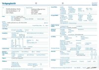 BOI Verlegungsbericht/Überleitungsbogen Formulare,...