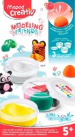 maped Knete MODELING FRIENDS farbsortiert, 3 Farben je 18,0 g