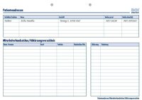 BOI Stammdaten ambulant mit Durchschreibeblatt Formulare,...