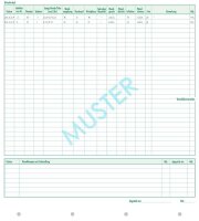 BOI Wunddokumentation Formulare, 50 St.