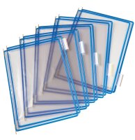 tarifold Sichttafeln DIN A3 blau, Öffnung oben, 20 St.