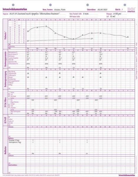 BOI Intensivdokumentation Formulare, 50 St.