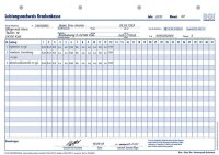 BOI Leistungsnachweis Krankenkasse Formulare, 50 St.