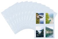 HERMA Fotosichthüllen Fotophan 9x13 cm weiß genarbt, 10 St.