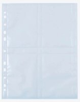 HERMA Fotosichthüllen Fotophan 9x13 cm weiß genarbt, 10 St.