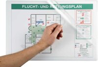 EICHNER Sichttaschen DIN A3 quer transparent glatt 2,0...