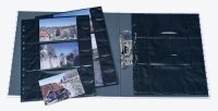 HERMA Fotosichthüllen Fotophan 9x13 cm schwarz genarbt, 10 St.