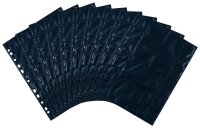 HERMA Fotosichthüllen Fotophan 9x13 cm schwarz genarbt, 10 St.