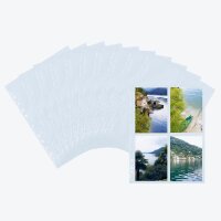 HERMA Fotosichthüllen Fotophan 10x15 cm weiß genarbt, 10 St.