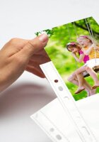 HERMA Fotosichthüllen Fotophan 10x15 cm weiß genarbt, 10 St.