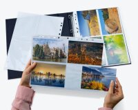 HERMA Fotosichthüllen Fotophan 10x15 cm weiß genarbt, 10 St.